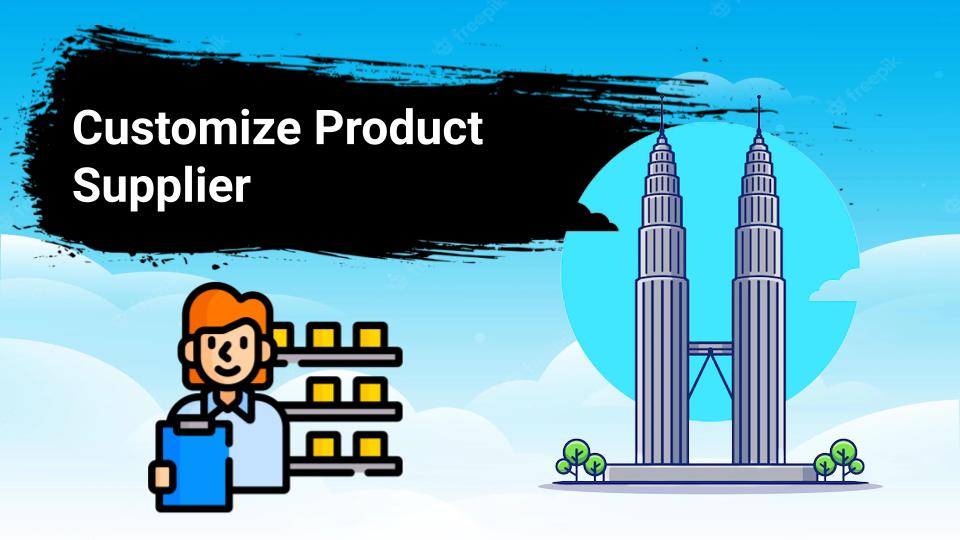Customize Product Supplier in Malaysia