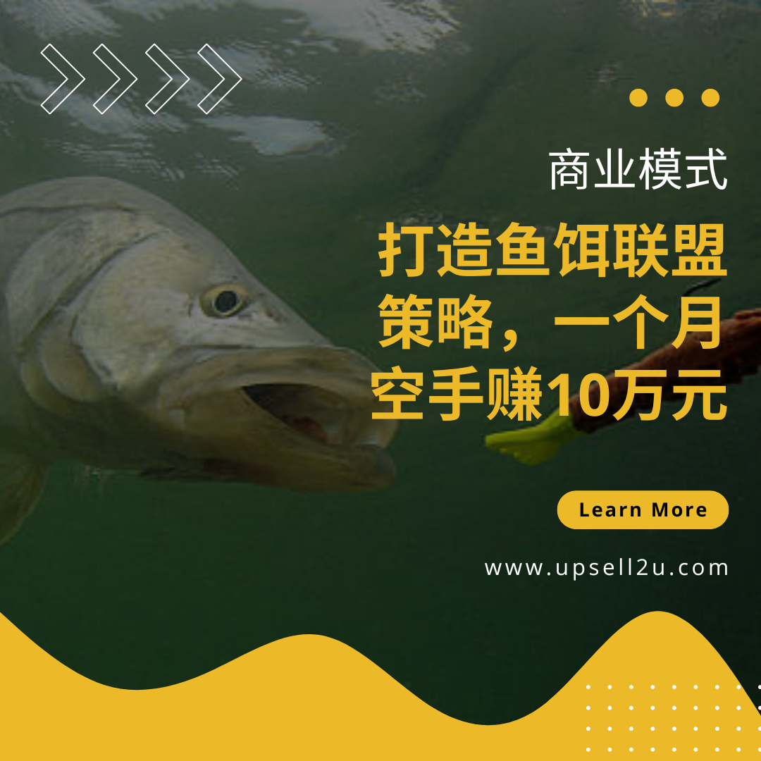 异业合作 鱼饵联盟策略